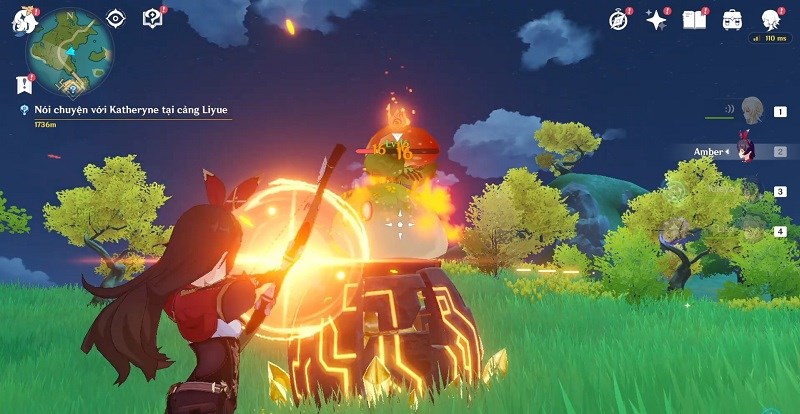Đối với Genshin Impact thì FPS cao nhất được ghi nhận là 32