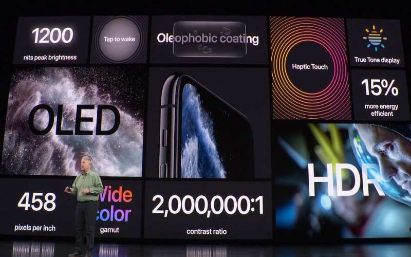 Tấm nền Super Retina XDR OLED với m&agrave;u sắc si&ecirc;u thực