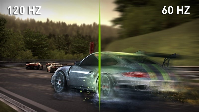 Khi chơi game, tần số qu&eacute;t cao tạo lợi thế rất lớn