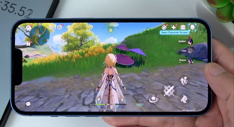 Genshin Impact hoạt động ổn định trên Iphone 12
