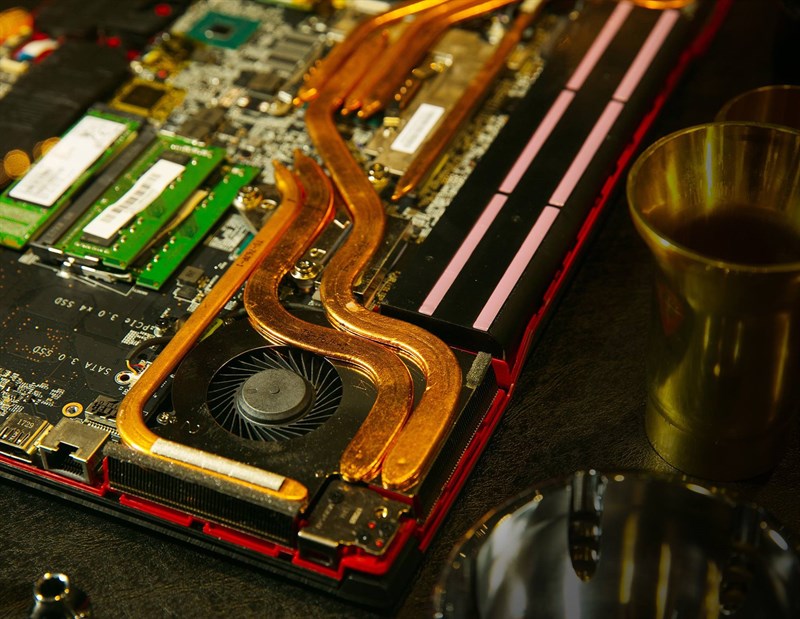 Một chiếc laptop gaming mạnh mẽ cần một hệ thống tản nhiệt tốt.