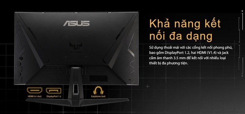 Cổng kết nối đa dạng