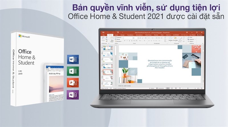 Hỗ trợ bản quyền vĩnh viễn cho Office Home & Student 2021