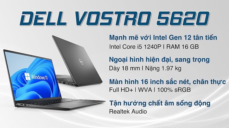 Laptop Dell Vostro 5620 i5 1240P