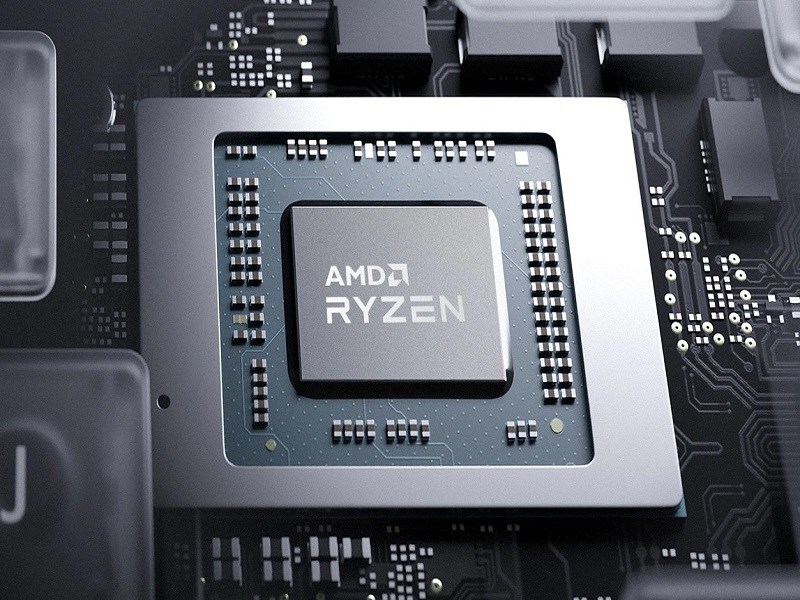 Chip AMD Ryzen 7 6800H với hiệu năng mạnh mẽ