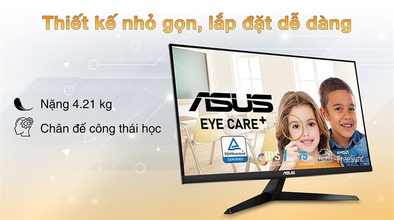 Thiết kế nhỏ gọn, lắp đặt dễ d&agrave;ng