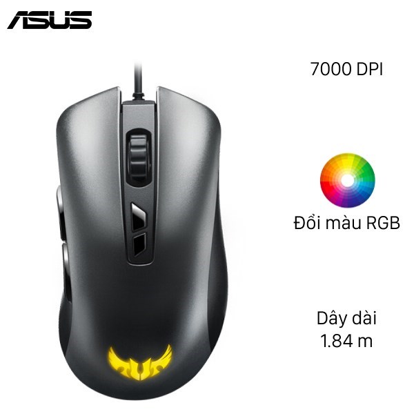 Chuột Gaming Asus TUF M3 Đen