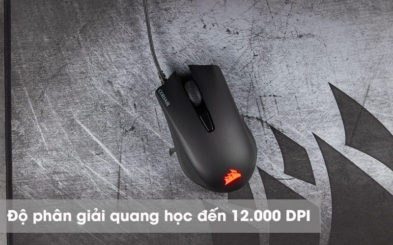 Độ phân giải quang học lên đến 12000 DPI