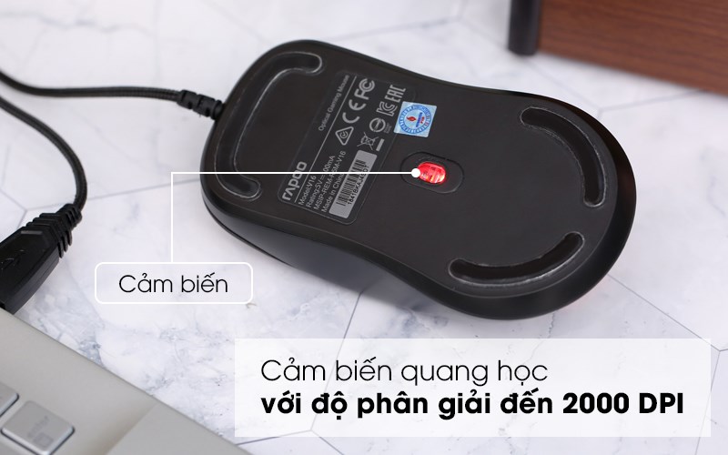 Độ phân giải DPI khoảng tầm 750-2000.