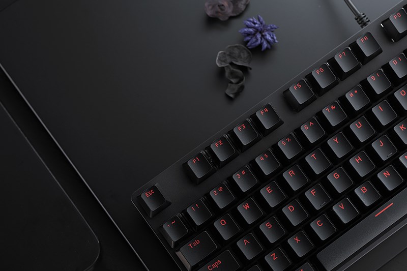 B&agrave;n Ph&iacute;m Cơ C&oacute; D&acirc;y Gaming Rapoo V500alloy Đen