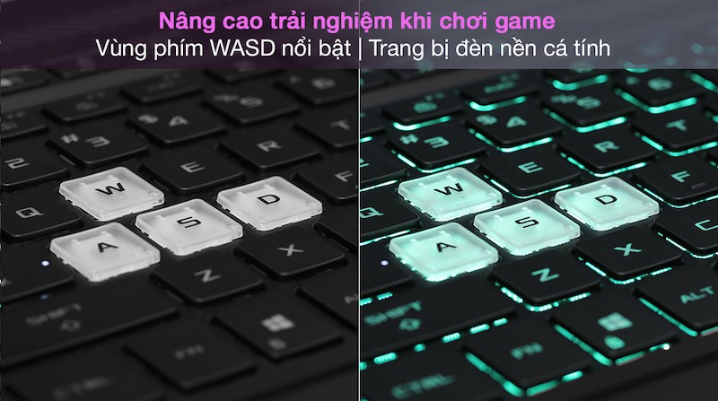 B&agrave;n ph&iacute;m nổi bật n&acirc;ng tầm c&aacute; t&iacute;nh