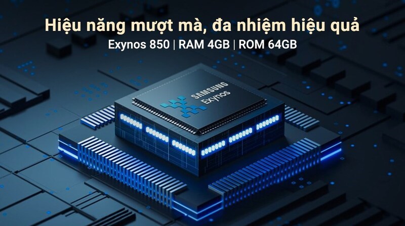 Hiệu năng ổn định đến từ d&ograve;ng chip nh&agrave; Samsung