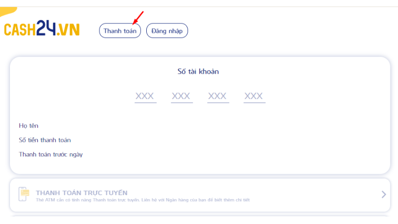Thanh to&aacute;n qua ATM