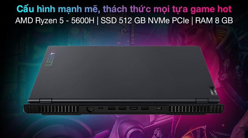 Lenovo Legion 5 cấu hình mạnh mẽ, thách thức mọi tựa game 
