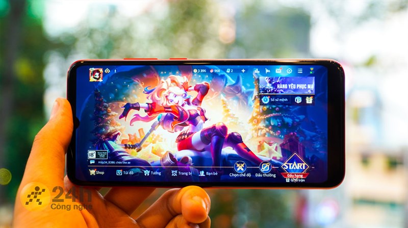 Dùng Samsung Galaxy A03 3GB chơi Liên Quân Mobile