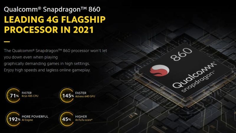 Snapdragon 860 có hiệu năng vượt trội, cân tốt mọi tựa game Snapdragon 860 có hiệu năng vượt trội, cân tốt mọi tựa game