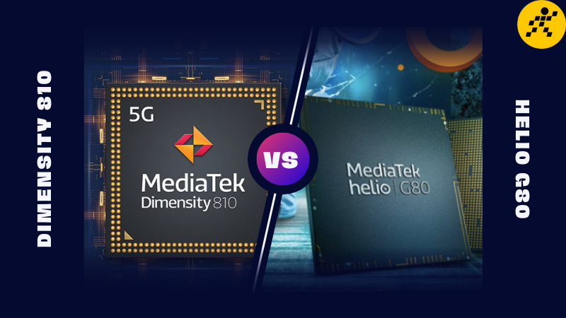 So s&aacute;nh chip Dimensity 810 v&agrave; Helio g80, &Aacute;p đảo ho&agrave;n to&agrave;n