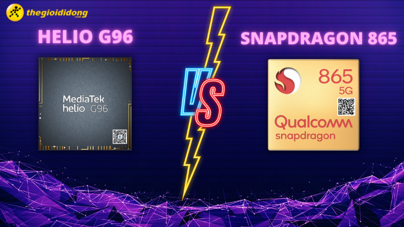 So s&aacute;nh chip Helio G96 vs Snapdragon 865, Chiến thắng tuyệt đối 
