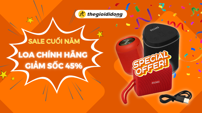 Tiệc sale cuối năm - Sắm loa sale sốc đến 45%