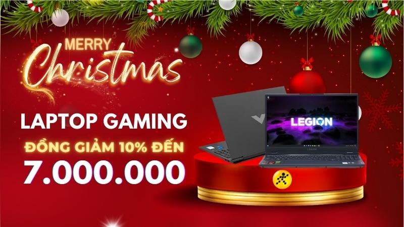 Sale hết kết năm- Laptop Gaming đồng giảm 10%, giảm đến 7 triệu đồng
