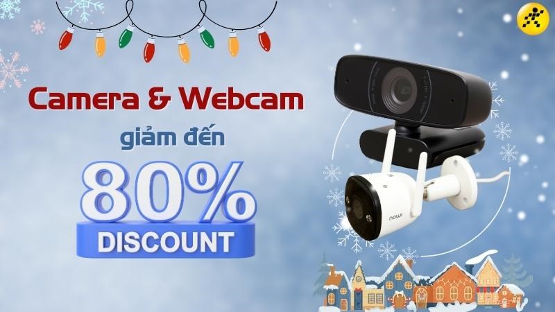 Nhà xinh sắm ngay Camera & Webcam giảm đến 80% Nhà xinh sắm ngay Camera & Webcam giảm đến 80%