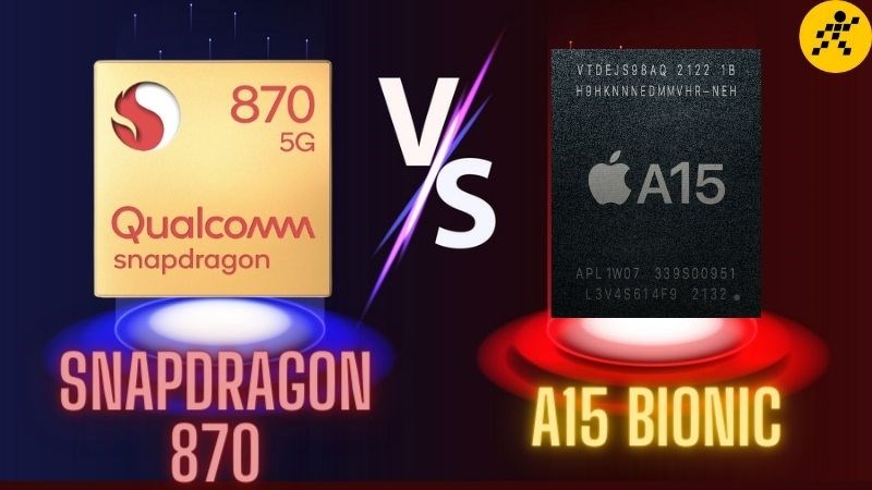 So s&aacute;nh A15 Bionic v&agrave; Snapdragon 870, đại chiến d&ograve;ng cao cấp