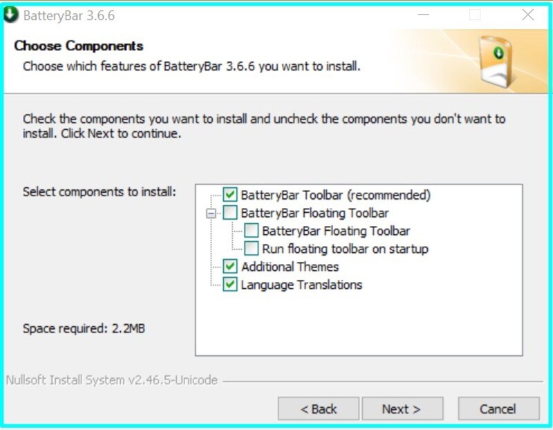 Giao diện c&agrave;i đặt