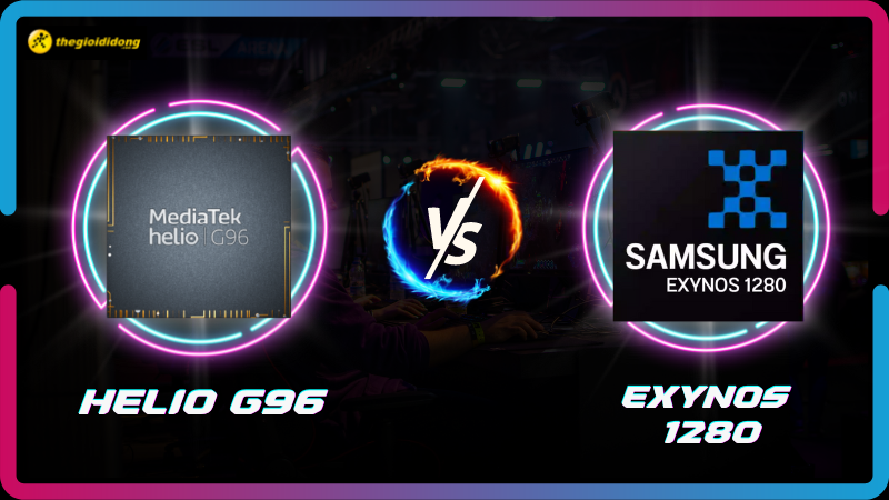 So s&aacute;nh Helio G96 v&agrave; Exynos 1280, Helio bị vượt mặt