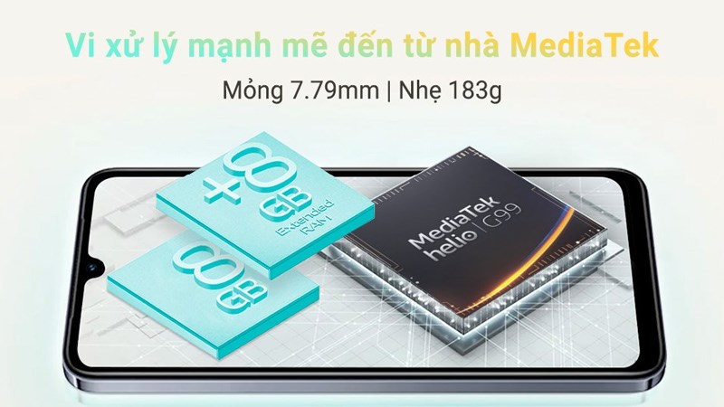 Vivo V25e sở hữu vi xử l&yacute; mạnh mẽ 