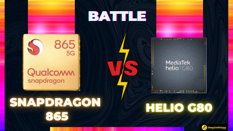 So sánh chip Snapdragon 865 vs Helio G80, Thắng lợi chóng vánh
