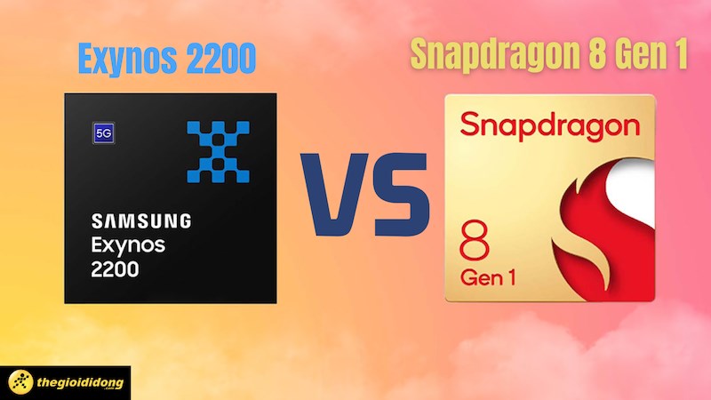 Tốc độ RAM Exynos 2200 vs Snapdragon 8 Gen 1