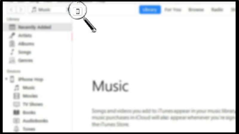 Truy cập vào itunes Truy cập vào iTunes