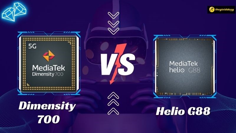 So sánh chip Dimensity 700 vs Helio G88, Sân diễn của chip đầu “7” So sánh chip Dimensity 700 vs Helio G88, Sân diễn của chip đầu “7”