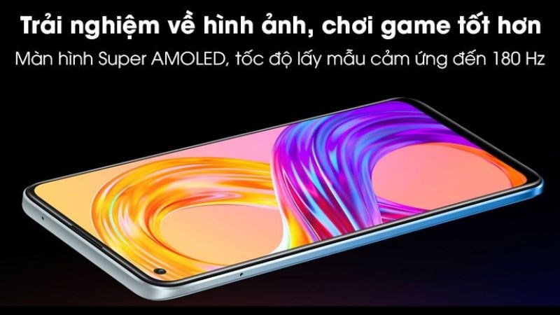 M&agrave;n h&igrave;nh Super AMOLED sắc n&eacute;t 