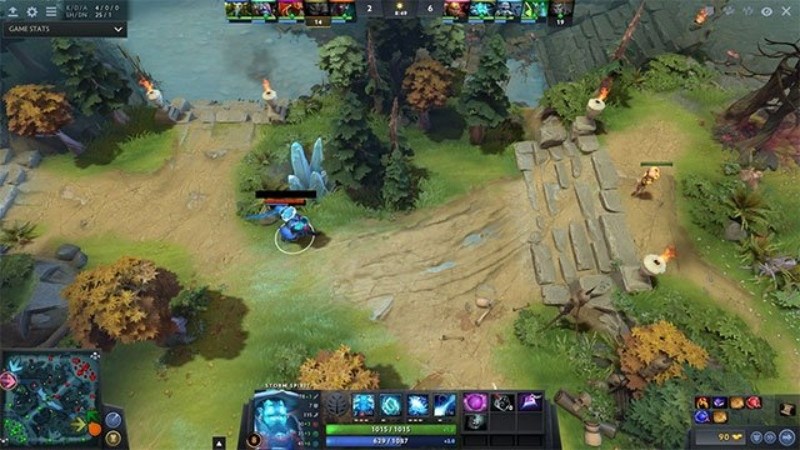Test game Dota 2 tr&ecirc;n combo 