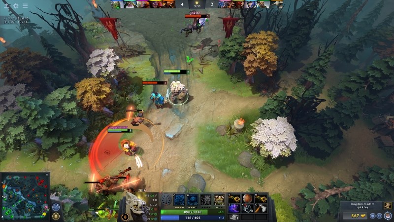 Test game Dota 2 tr&ecirc;n i3-12100F đi với card đồ họa RTX 3050