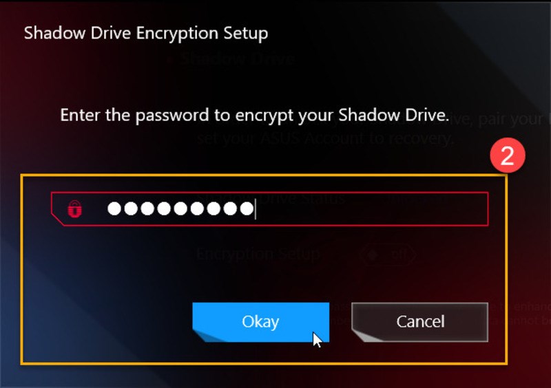 Thiết lập mật khẩu