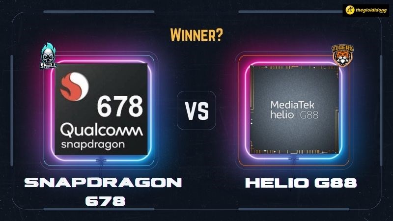 So sánh chip Helio G88 vs Snapdragon 678, Sức mạnh chip “Rồng”