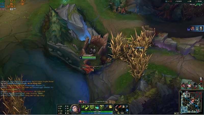 Test game Liên Minh trên i9-13900K đi với card đồ họa RTX 4080 Test game Liên Minh trên i9-13900K đi với card đồ họa RTX 4080