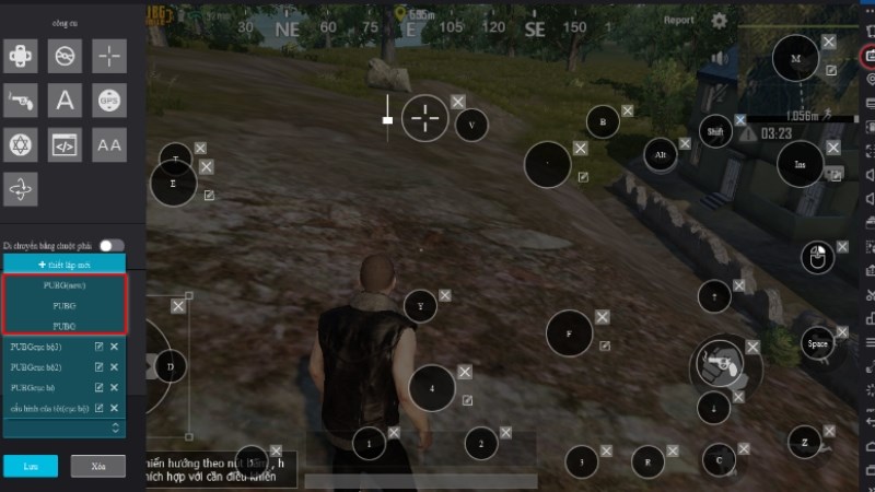 Chơi PUBG tr&ecirc;n phần mềm giả lập Nox