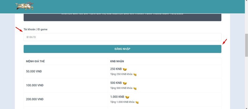 Đăng nhập ID của bạn Đăng nhập ID của bạn