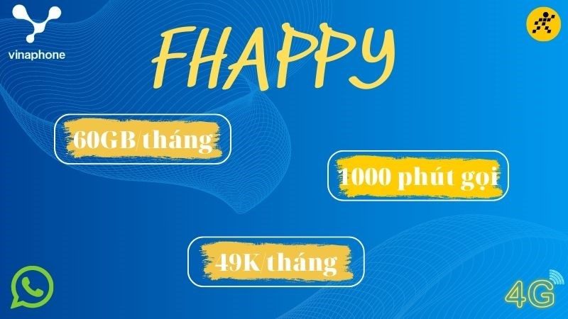 G&oacute;i FHappy Vinaphone chỉ 49K