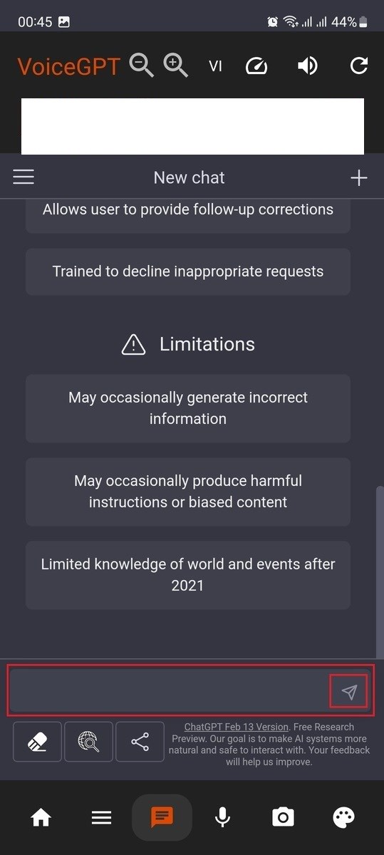 Tr&ograve; chuyện bằng văn bản