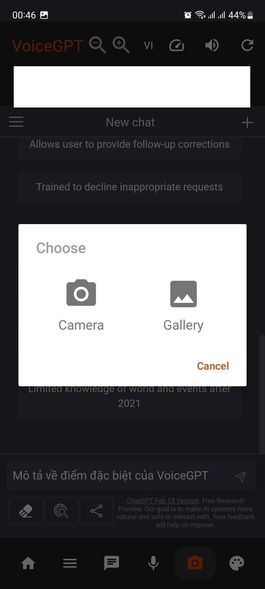 Tải h&igrave;nh ảnh l&ecirc;n hoặc chọn h&igrave;nh ảnh từ thư viện