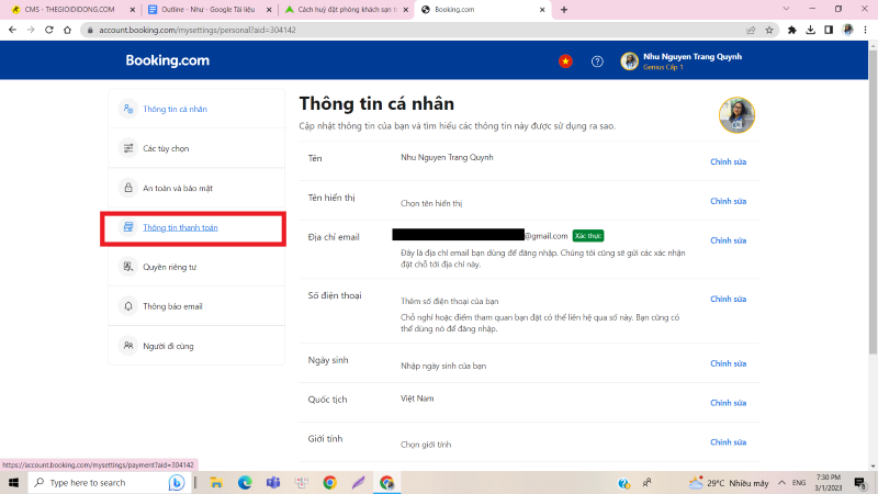 T&igrave;m đến mục 
