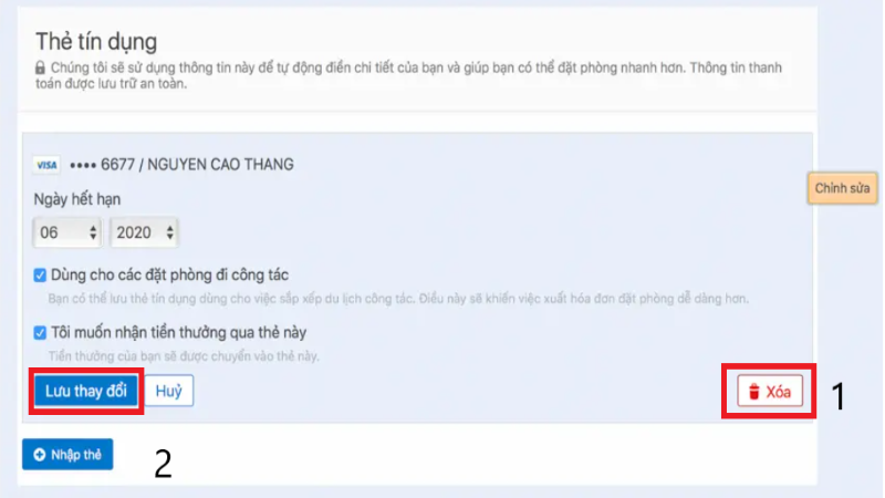 Click v&agrave;o biểu tượng 