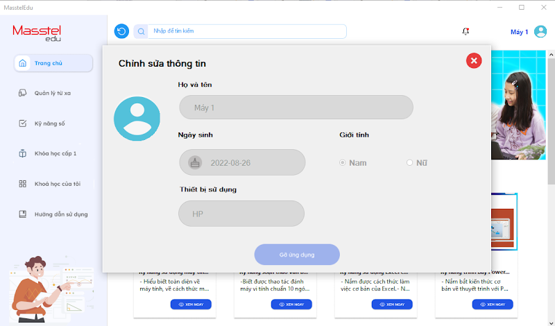 Chọn biểu tượng 