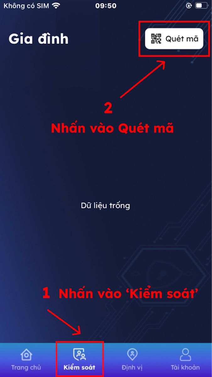 Mở ứng dụng NextaEdu Parent tr&ecirc;n điện thoại của bố mẹ