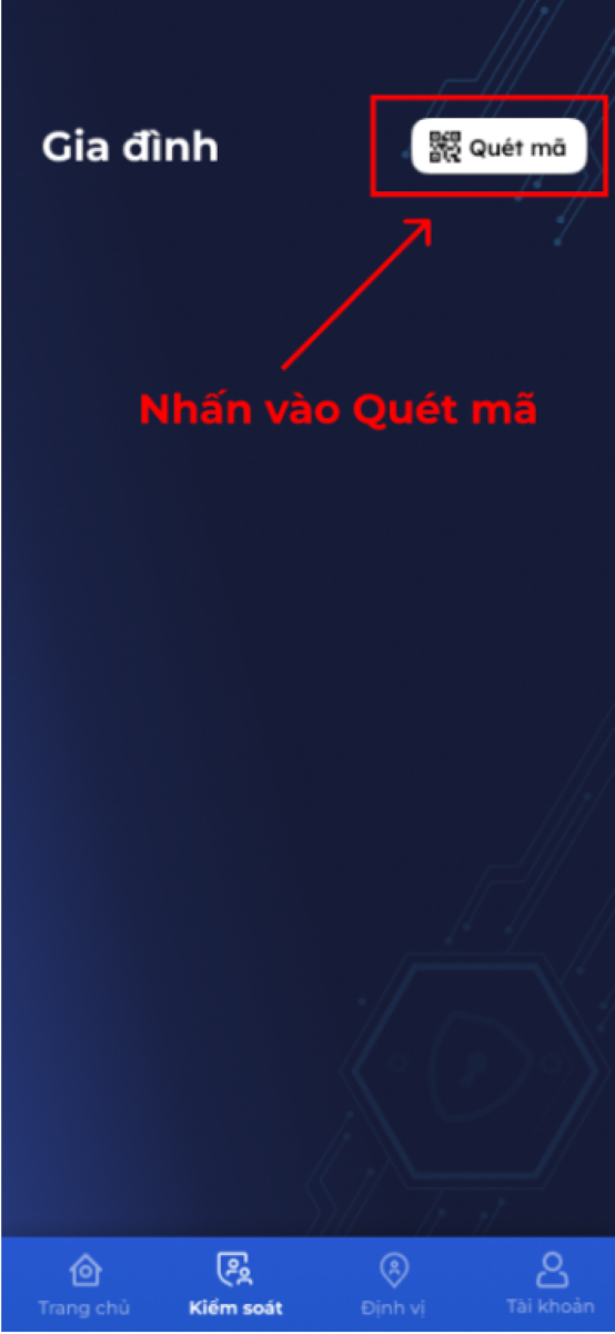 M&atilde; Qr-code để c&oacute; thể xem qua c&aacute;c kết nối