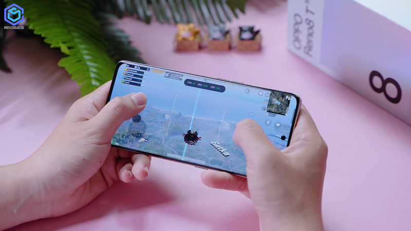 Test game PUBG trên OPPO Reno8 T